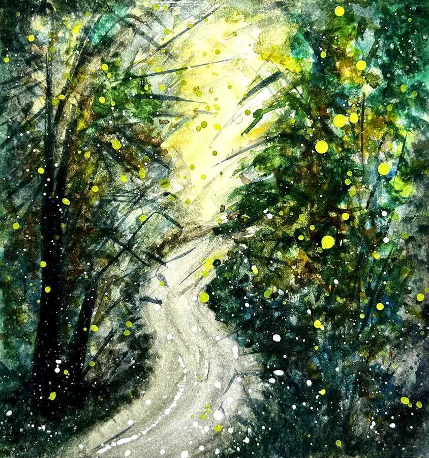 The Right Turn, artwork by Shatabdi Mandal
